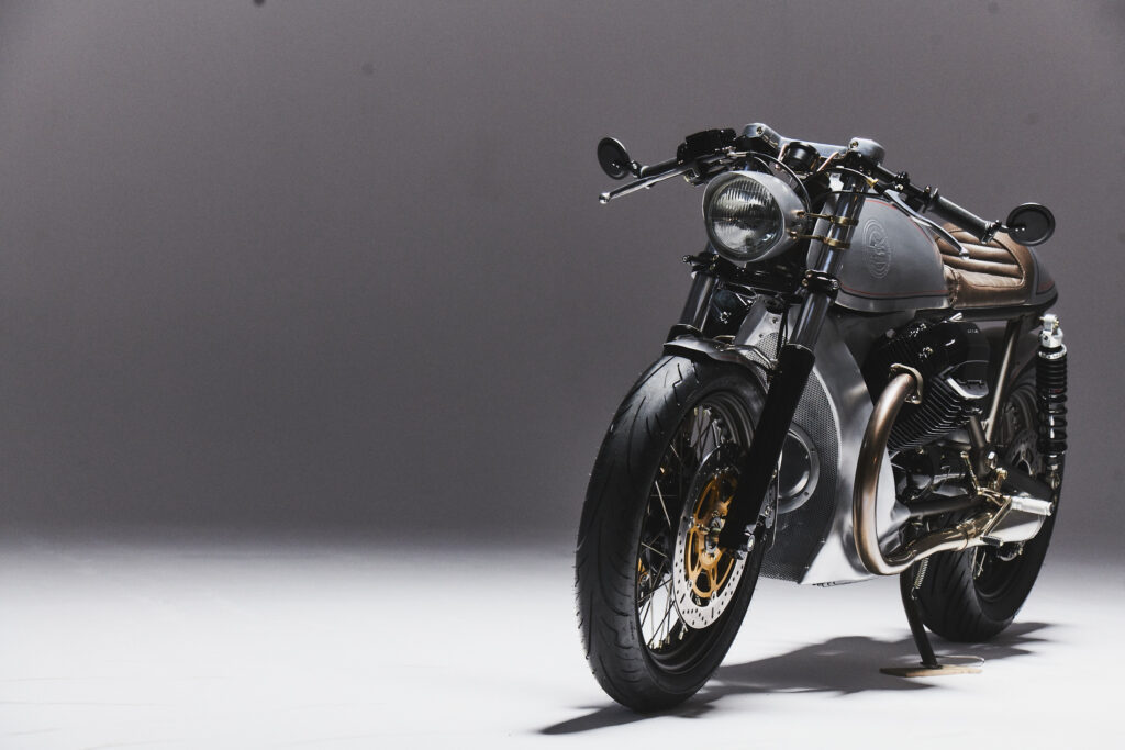 Moto Guzzi Cafe Racer Custom bike by Eastern Spirit Garage