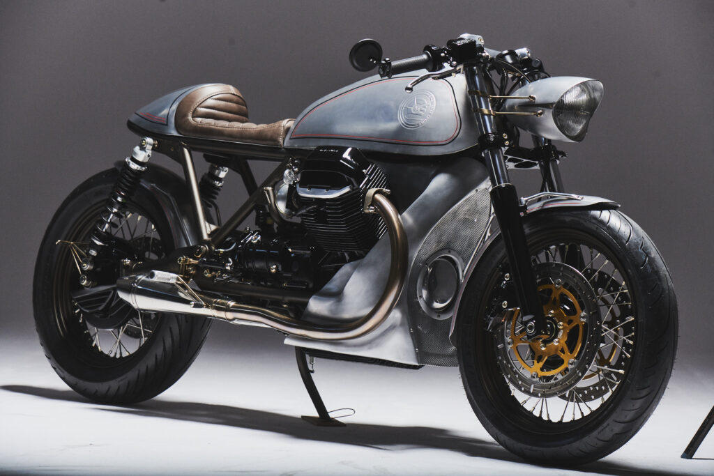Moto Guzzi Cafe Racer Custom bike by Eastern Spirit Garage