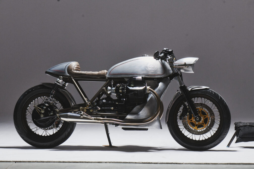 Moto Guzzi Cafe Racer Custom bike by Eastern Spirit Garage