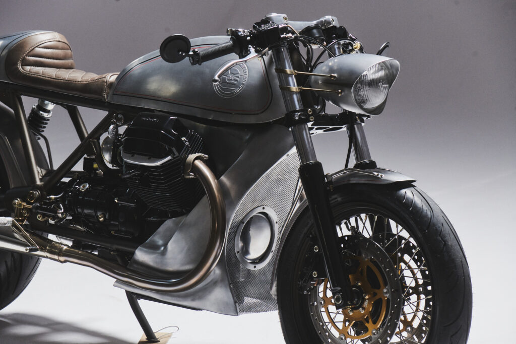 Moto Guzzi Cafe Racer Custom bike by Eastern Spirit Garage