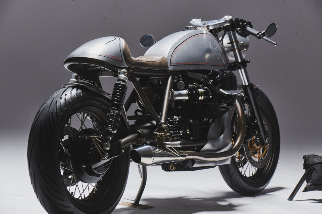 Moto Guzzi Cafe Racer Custom bike by Eastern Spirit Garage