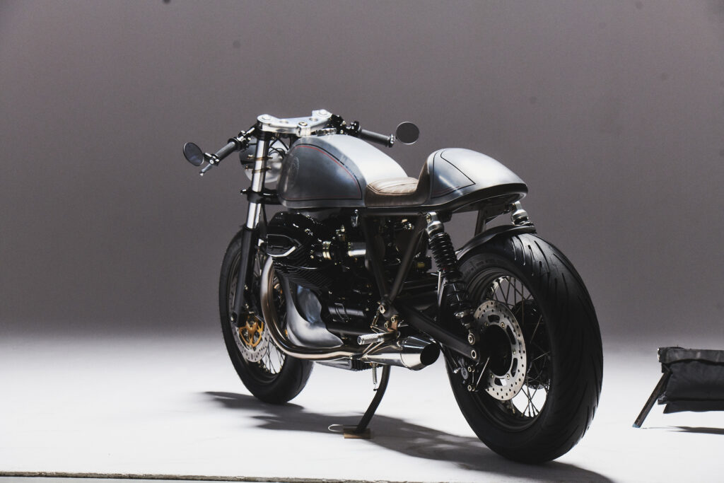 Moto Guzzi Cafe Racer Custom bike by Eastern Spirit Garage
