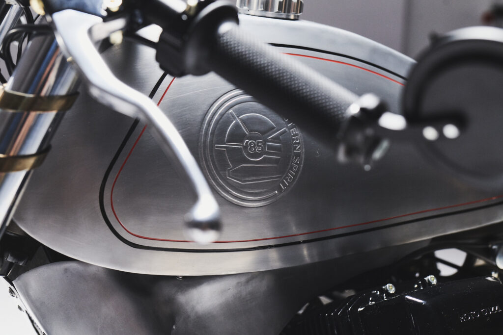 Moto Guzzi Cafe Racer Custom bike by Eastern Spirit Garage