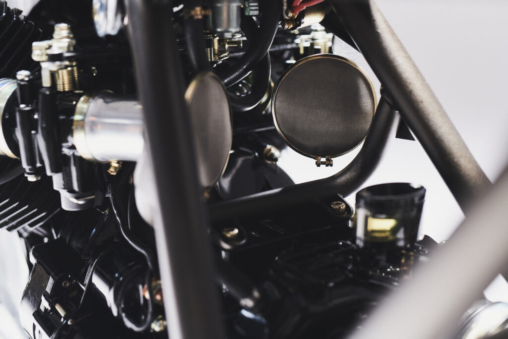 Moto Guzzi Cafe Racer Custom bike by Eastern Spirit Garage