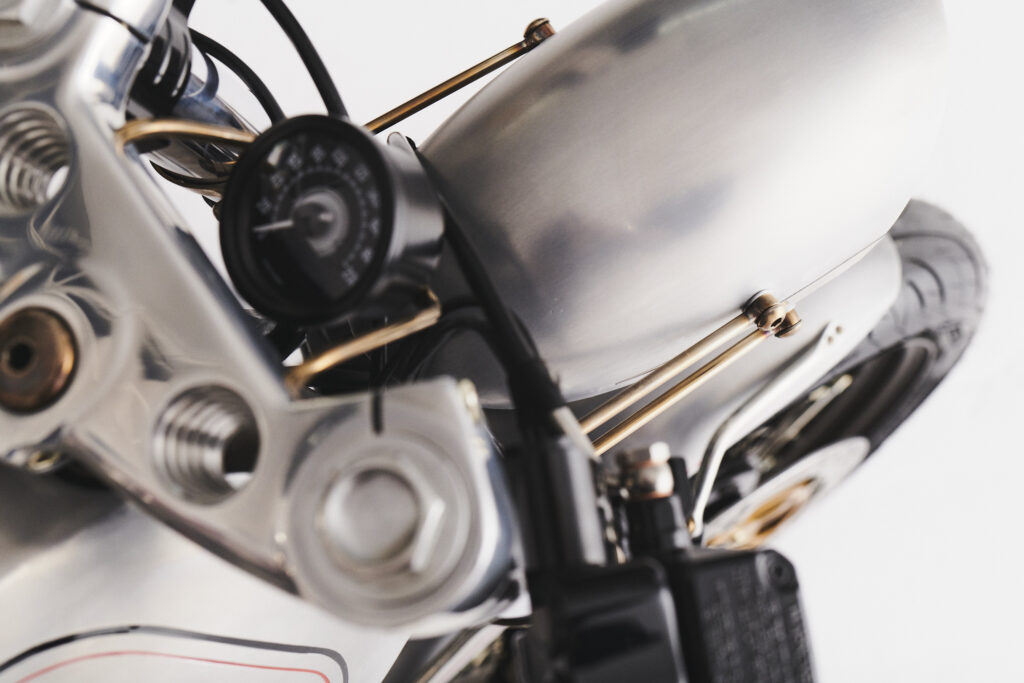 Moto Guzzi Cafe Racer Custom bike by Eastern Spirit Garage