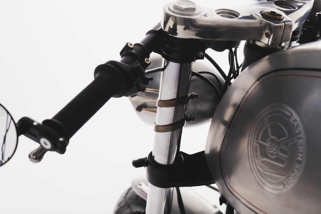 Moto Guzzi Cafe Racer Custom bike by Eastern Spirit Garage